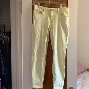 Yellow jeans
